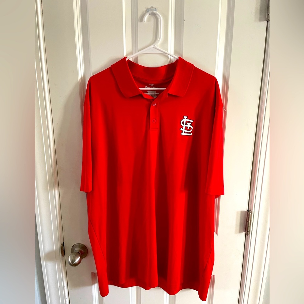 MLB STL fanatics polo